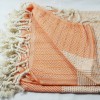 mOrganics Beauty Nefes Peshtemal, Beach Towel Peach 100x180cm 100% Cotton