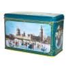 New English Teas Victorian Christmas Skaters Tea Tin with 40 English Afternoon Teabags