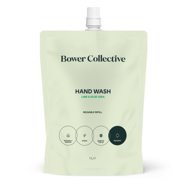 Bower Collective Hand Wash Lime & Aloe Vera Refill 1lt