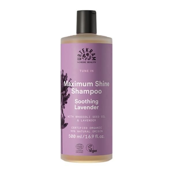 Urtekram Soothing Lavender Maxium Shine Shampoo 500ml