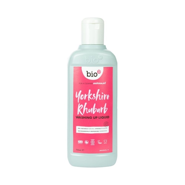 Bio-D Yorkshire Rhubarb Washing Up Liquid 750ml