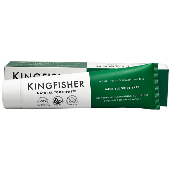 Kingfisher Mint Toothpaste Fluoride Free 100ml
