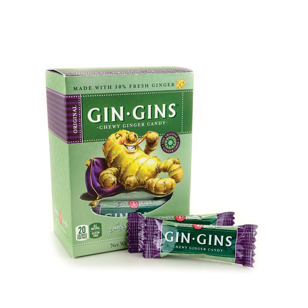 The Ginger People Gin Gins Original Ginger Chews 84g Morganics Beauty