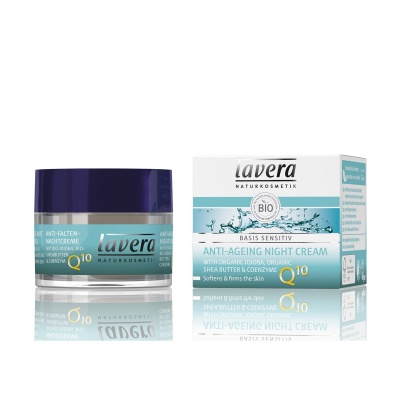 Lavera Basis Sensitive Anti-Ageing Night Cream Q10 50ml
