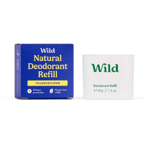 Wild Natural Deodorant Refill Thunderstorm 40g